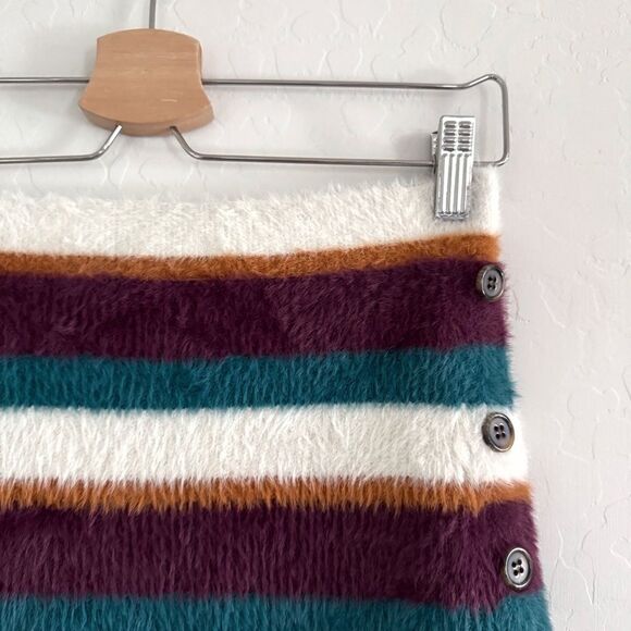 NWT Free People Ciara Sweater Mini Skirt / Fig Jam Combo Size M - Picture 6 of 14